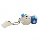 Custom pvc Usb Drives - Factory price high speed 128mb-128gb cartoon hello kitty best flash drive LWU323